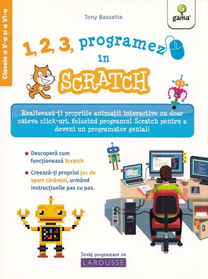 1 2 3 programez în Scratch