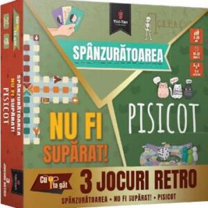 3 jocuri retro: Spanzuratoarea. Nu fi suparat! Pisicot