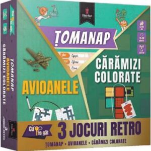 3 jocuri retro: Tomanap. Avioanele. Caramizi colorate