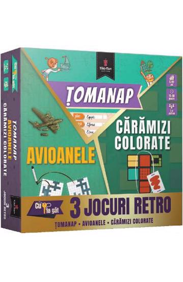 3 jocuri retro: Tomanap. Avioanele. Caramizi colorate