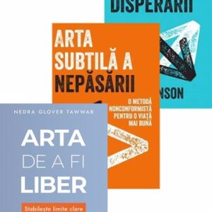 Arta de a fi liber + Pachet Mark Manson