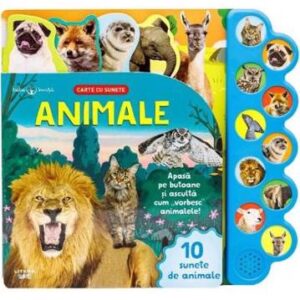 Bebe invata. Animale. Carte cu sunete