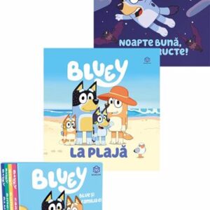 Bluey - Noapte buna liliac de fructe! + La plaja + Blue si familia ei