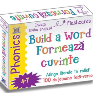 Build a word - Formeaza cuvinte - Jetoane Limba Engleza