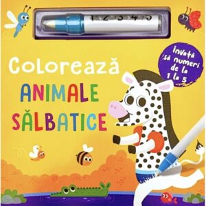 COLOREAZA ANIMALE SALBATICE - REUTILIZABILA CU APA