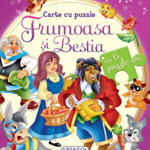 Carte cu puzzle. Frumoasa si Bestia