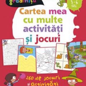 Cartea mea cu multe activitati si jocuri la gradinita 3-6 ani