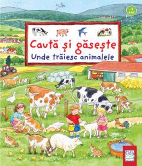 Cauta si gaseste. Unde traiesc animalele