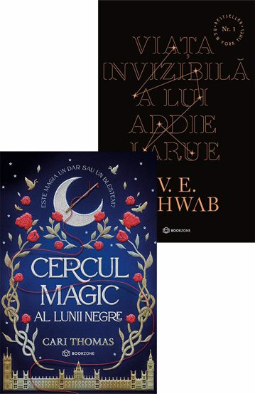 Cercul magic al lunii negre + Viata invizibila a lui Addie LaRue