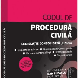 Codul de procedura civila: 28 mai 2023