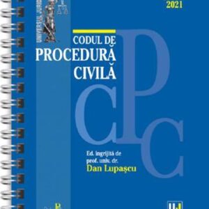 Codul de procedura civila Septembrie 2021