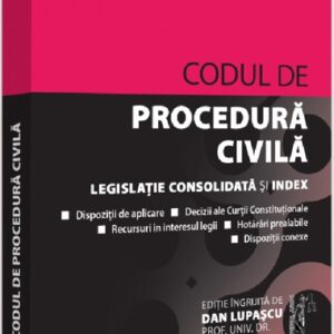 Codul de procedura civila Septembrie 2023