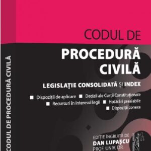 Codul de procedura civila: ianuarie 2023