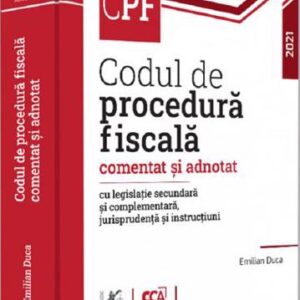 Codul de procedura fiscala comentat si adnotat