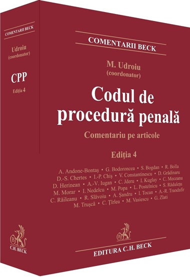 Codul de procedura penala. Comentariu pe articole Ed.4