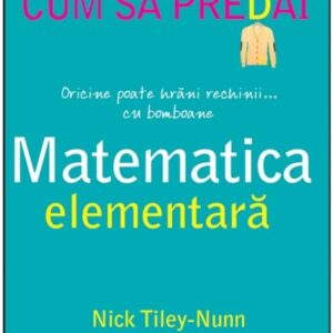 Cum sa predai matematica elementara