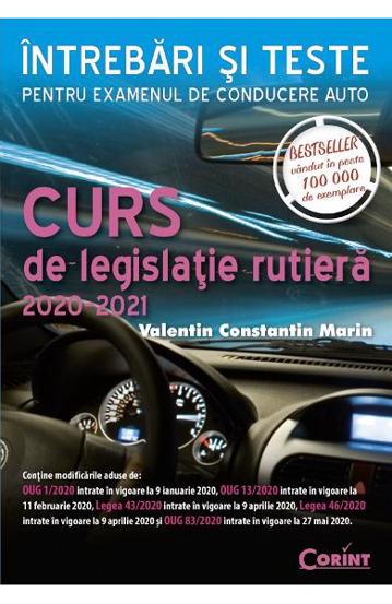 Curs de legislatie rutiera 2020-2021. Intrebari si teste