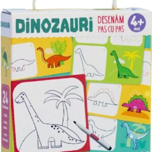 Dinozauri - Desenam pas cu pas