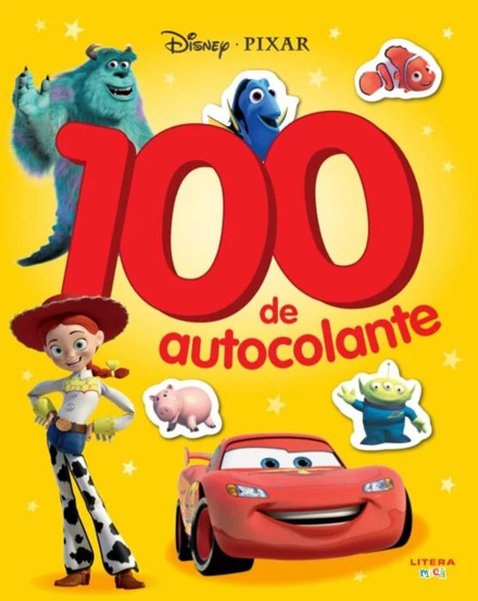 Disney Pixar. 100 de autocolante