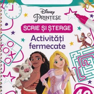 Disney Printese. Activitati fermecate. Scrie si sterge