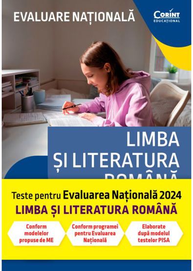 Evaluare nationala 2024. Limba si literatura romana. De la antrenament la performanta