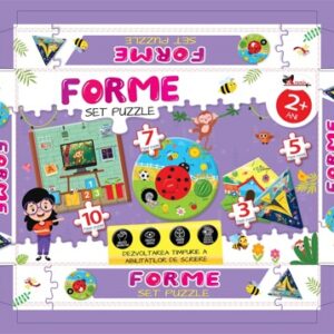 Forme. Puzzle - 25 piese