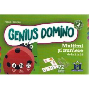 Genius Domino. Multimi si numere de la 1 la 10