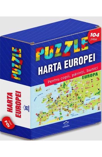 Harta Europei: Puzzle