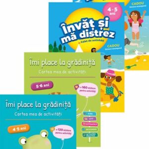 Imi place la gradinita + Invat si ma distrez (4-5 ani 5-6 ani)