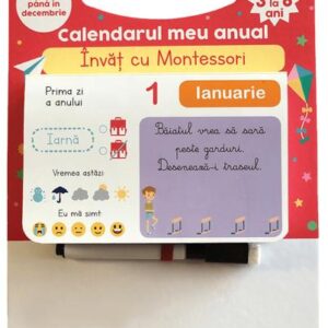 Invat cu Montessori - Calendarul meu anual