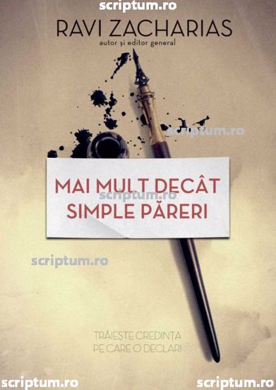 Mai mult decât simple păreri