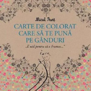 Micul Prinț - carte de colorat care să te pună pe gânduri