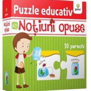 Notiuni opuse/ Puzzle educativ