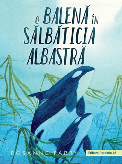 O balena in salbaticia albastra