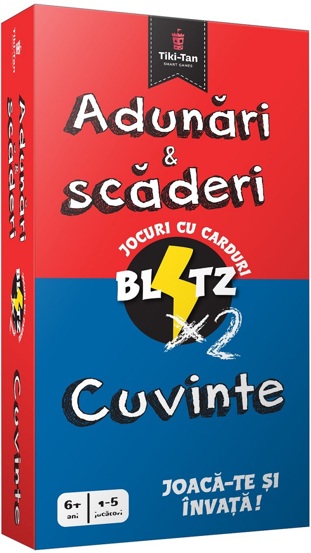 Pachet Blitz Cuvinte. Adunări și scăderi