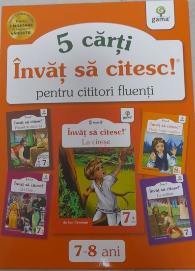 Pachet Învăț să citesc pentru cititori fluenți 2 - 7-8 ani