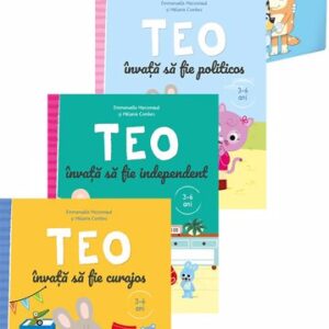 Pachet Invata cu Teo + Bluey - Blue si familia ei