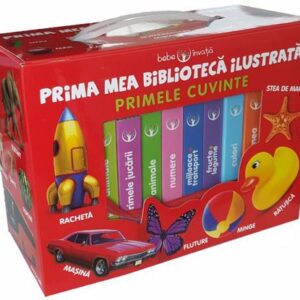 Prima mea biblioteca ilustrata: Primele cuvinte. Bebe invata (Cutie cu 8 carticele)