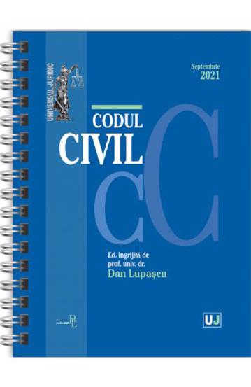 Pro lege Codul civil Septembrie 2021