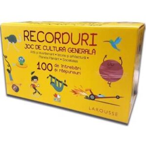 Recorduri. Joc de cultura generala. 100 de intrebari si raspunsuri