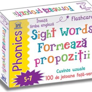 Sight words - Formeaza propozitii - Jetoane Limba Engleza