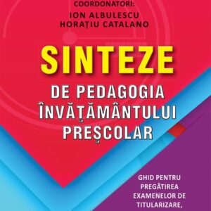 Sinteze de pedagogia invatamantului prescolar