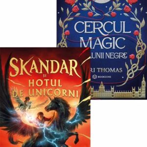 Skandar și hoțul de unicorni - Hardcover + Cercul magic al lunii negre